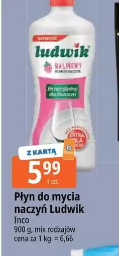 E.Leclerc Płyn do mycia naczyń malina Ludwik oferta