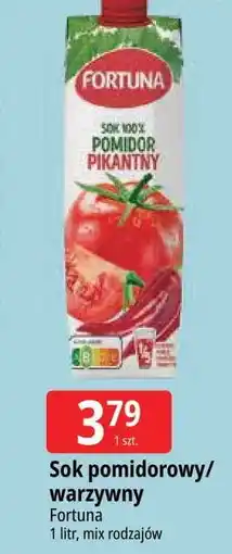 E.Leclerc Sok 100% wielowarzywny Fortuna oferta