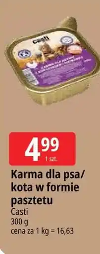E.Leclerc Karma dla kota z kurczakiem Casti oferta