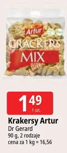 E.Leclerc Krakersy solone mix Artur oferta
