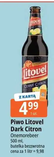 E.Leclerc Piwo Litovel Citron Ciemny oferta