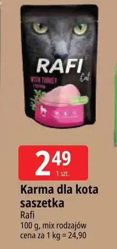 E.Leclerc Karma dla kota z indykiem Rafi Cat oferta