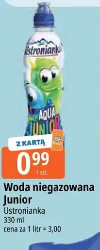 E.Leclerc Woda niegazowana Ustronianka Aqua Junior oferta
