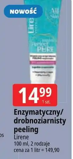 E.Leclerc Peeling do twarzy perfect pure Lirene All Skin oferta