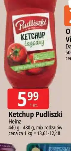 E.Leclerc Ketchup łagodny Pudliszki oferta