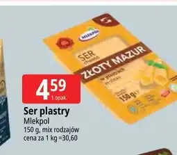 E.Leclerc Ser złoty mazur - plastry Mlekpol oferta