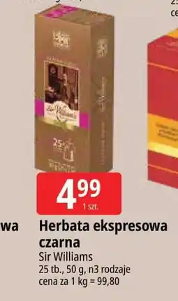 E.Leclerc Herbata english breakfast Sir William's Tea oferta