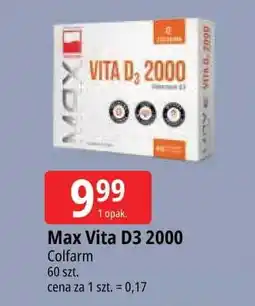 E.Leclerc Kapsułki witamina d3 Max Vita D3 2000 oferta