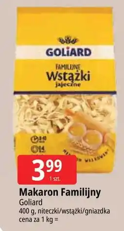 E.Leclerc Makaron familijne gniazdka jajeczne Goliard oferta