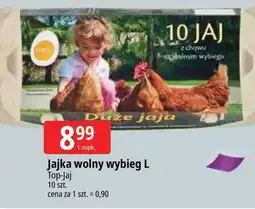 E.Leclerc Jaja z wolnego wybiegu kl. l Top Jaj oferta