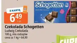 E.Leclerc Czekolada alpine milk Schogetten oferta