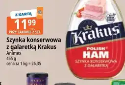 E.Leclerc Szynka konserwowa Krakus Animex oferta