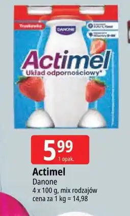 E.Leclerc Jogurt truskawka Danone Actimel oferta