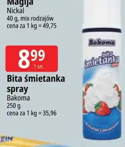 E.Leclerc Bita śmietanka Bakoma oferta