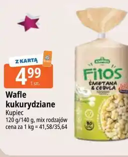 E.Leclerc Wafle kukurydziane śmietana & cebula Kupiec Fitos oferta