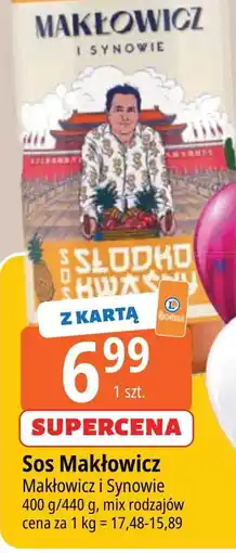 E.Leclerc Sos słodko-kwaśny Makłowicz I Synowie oferta