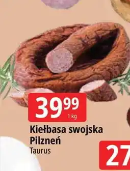 E.Leclerc Kiełbasa swojska pilzneńska Taurus oferta