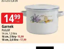 E.Leclerc Garnek emaliowany 18 cm 2.6 l Polszlif oferta
