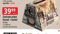 E.Leclerc Piwo + kufel Horal 1860 oferta