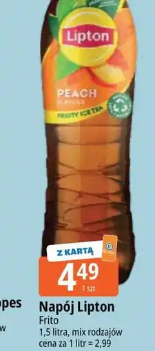 E.Leclerc Napój peach Lipton Ice Tea oferta