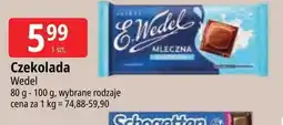 E.Leclerc Czekolada klasyczna mleczna E. Wedel oferta
