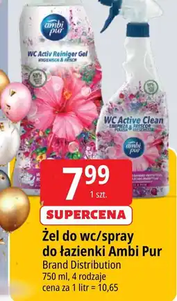 E.Leclerc Żel do wc hibiskus Ambi Pur oferta