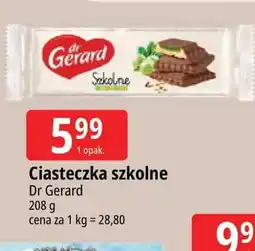 E.Leclerc Ciastka szkolne z galaretką agrestową Dr Gerard oferta