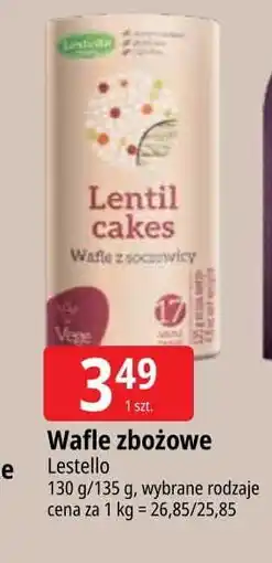 E.Leclerc Wafle z soczewicy Lestello oferta