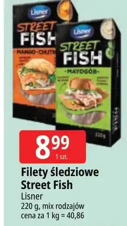 E.Leclerc Filety sledziowe mango-chutney Lisner oferta