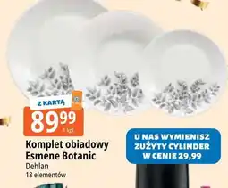 E.Leclerc Komplet obiadowy esmene botanic Delhan oferta