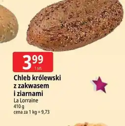 E.Leclerc Chleb królewski z zakwasem i ziarnami La Lorraine oferta