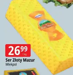 E.Leclerc Ser złoty mazur Mlekpol oferta