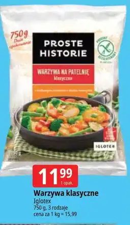E.Leclerc Warzywa na patelnie klasyczne Iglotex Proste Historie oferta