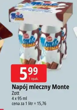 E.Leclerc Napój mleczno-czekoladowy Zott Monte Drink oferta