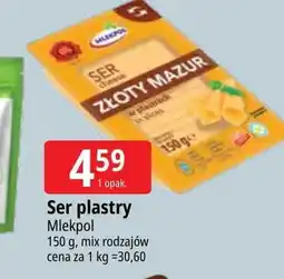 E.Leclerc Ser złoty mazur - plastry Mlekpol oferta