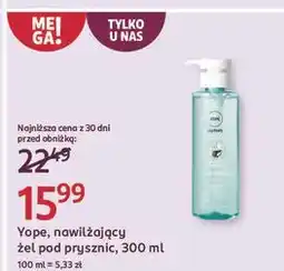 Rossmann Żel pod prysznic nawilżający Yope oferta