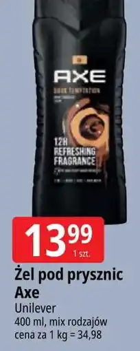E.Leclerc Żel pod prysznic Axe Dark Temptation oferta