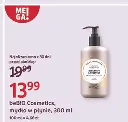 Rossmann Mydło do rąk bergamot & tuberose Be Bio Home Spa Collection oferta