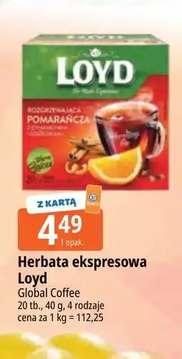 E.Leclerc Herbata rozgrzewająca pomarańcza z cynamonem i goździkami Loyd Tea The Magic Experience oferta