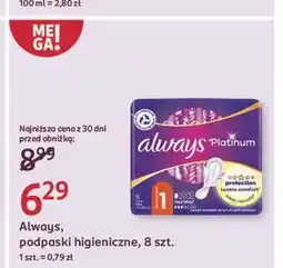 Rossmann Podpaski normal Always Platinum oferta