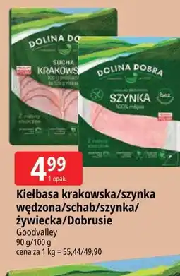 E.Leclerc Parówki dobrusie z szynki Dolina Dobra oferta