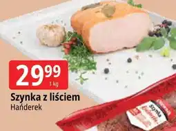 E.Leclerc Szynka z liściem Hańderek oferta