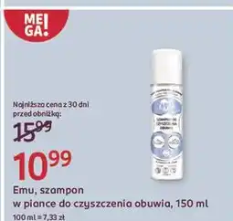 Rossmann Szampon do czyszczenia obuwia w piance Emu oferta