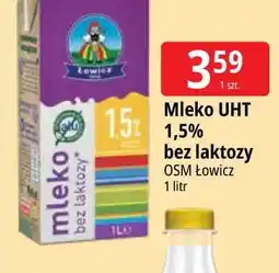 E.Leclerc Mleko bez laktozy 1.5% Łowicz 1906 Łowickie oferta