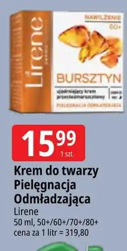 E.Leclerc Krem do twarzy ujędrniający na dzień i noc Lirene Bursztynowa Odbudowa 60+ oferta