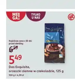 Rossmann Orzeszki ziemne w czekoladzie mlecznej Das Exquisite oferta