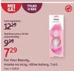 Rossmann Maska żelowa na oczy For Your Beauty oferta