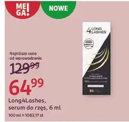 Rossmann Henna do brwi z odżywką black Long4Lashes oferta