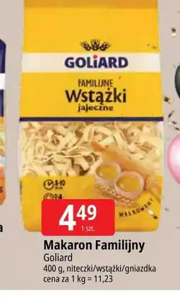 E.Leclerc Makaron familijne gniazdka jajeczne Goliard oferta