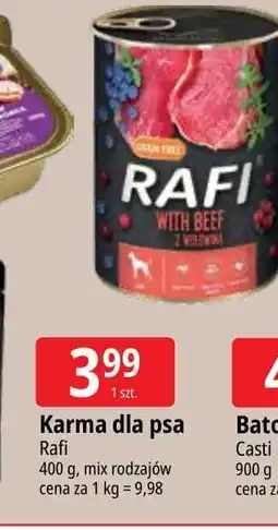 E.Leclerc Karma dla psa z wołowiną Rafi oferta